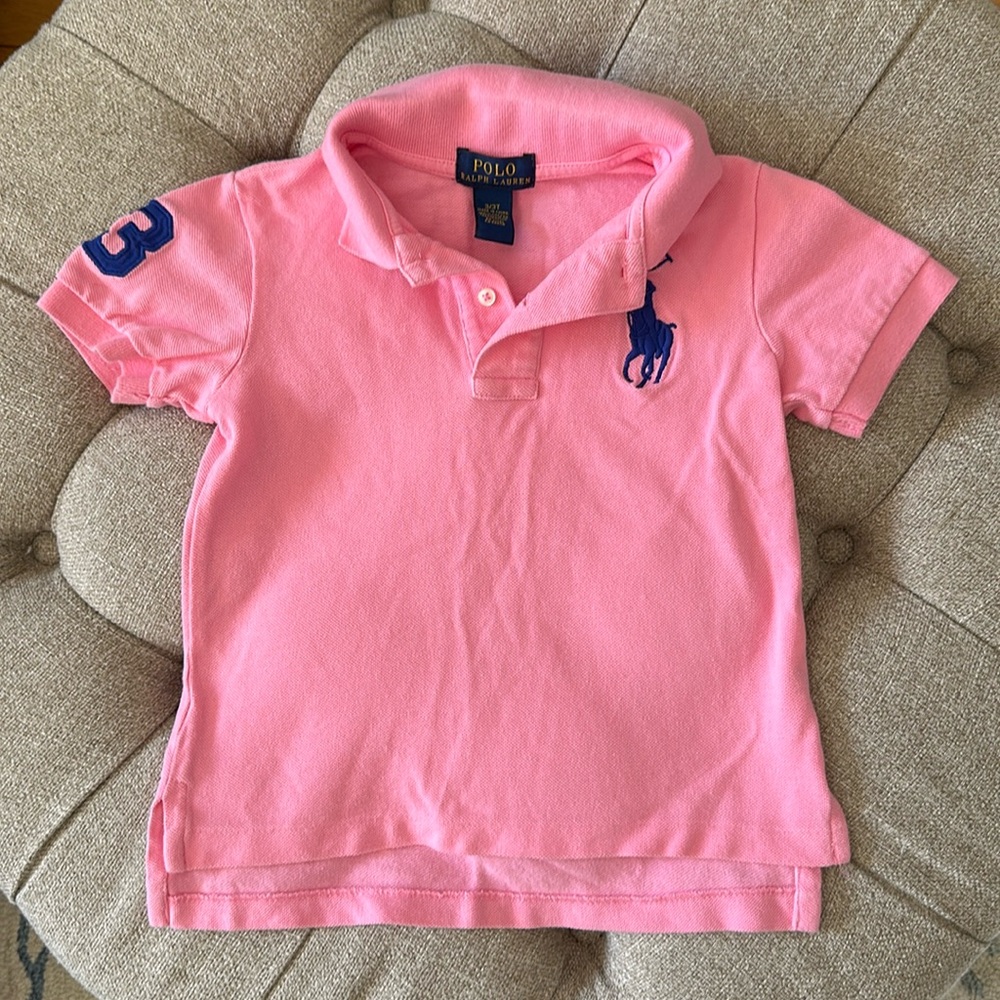 Polo Ralph Lauren Big Pony Cotton Mesh Polo Shirt